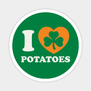 St Patricks Day Potatoes Irish Potato Lover Foodie Magnet